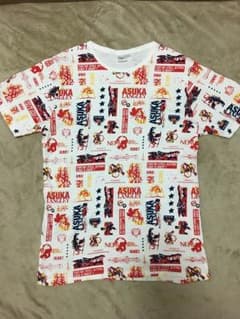 エヴァンゲリオン アスカ Tシャツ 総柄のサムネイル