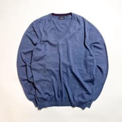 Brooks Brothers V-neck Wool Knit（Used）のサムネイル