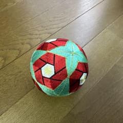 幾何学模様の刺繍球のサムネイル
