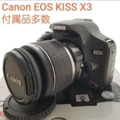 Canon Eos Kiss X3 レンズキット★デジタル一眼レフ イオス キスのサムネイル