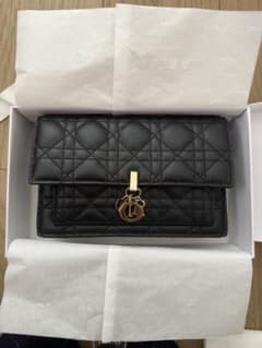 ディオール My Dior カナージュ ラムスキン デイリーチェーン 