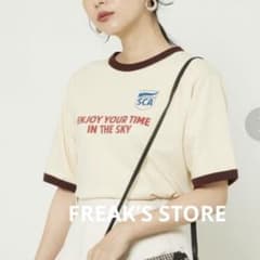 FREAK’S STORE フリークスストア　リンガー　Tシャツ　半袖　アメカジのサムネイル