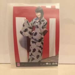 AKBハロウィンナイト劇場盤生写真横山由依のサムネイル