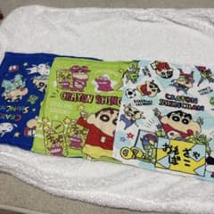 クレヨンしんちゃん ミニタオル 3枚セットのサムネイル