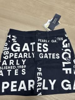 【新品未使用】PEARLY GATES ゴルフスカート ネイビー サイズ00のサムネイル