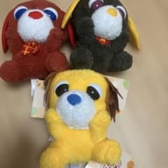 お茶犬 ひょこぴょこぬいぐるみ 3セット