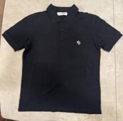 Yves Saint Laurent 黒 ポロシャツ - メルカリ