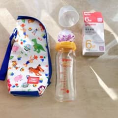 ピジョン 母乳実感哺乳びん 耐熱ガラス 240ml (乳首未使用)のサムネイル