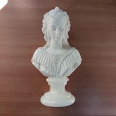 スペイン製 ALABASTROS ALFREDアラバスタ彫刻 女神像大理石台 15 B3932 ALABASTROS ALFREDO アラバスタ彫刻 スペイン製 女神像