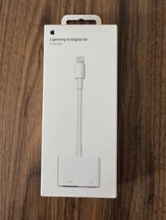 【Apple純正】Lightning -Digital AVアダプタHDMI変換のサムネイル
