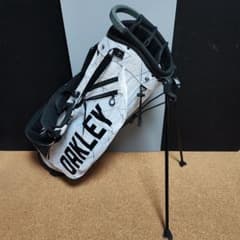 OAKLEY スタンド式キャディバッグ ホワイト - メルカリ