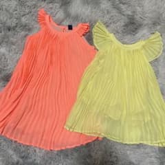 GAP プリーツワンピース　姉妹　お揃いのサムネイル