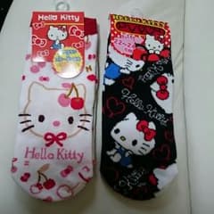 キティちゃん 靴下 2足セットのサムネイル