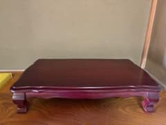 花台 飾り台　ダークブラウン 59×35×高さ13㌢　カリモク家具 花台 飾り台 ダークブラウン 59×35×高さ13㌢ カリモク家具 - メルカリ