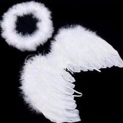 再販ｘ26回！☆新品☆天使の羽＋リング☆寝相アート・記念写真にのサムネイル