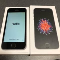 iPhone SE Space Gray 64 GB auのサムネイル