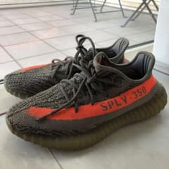 Yeezy Boost 350 V2 ベルーガ　27.5cw グレー/オレンジのサムネイル