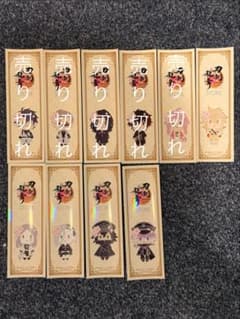 刀剣乱舞 さくら装備 千社札風ステッカー　第八弾のサムネイル