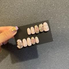 ネイルチップ♡姫ギャル♡フレンチのサムネイル