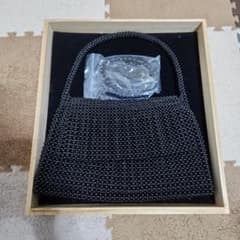 楽*み様 最高級ハンドバッグ 黒珊瑚手作り工芸品のサムネイル