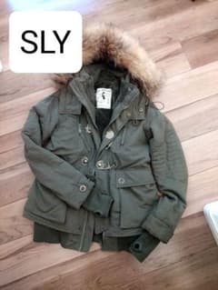 SLY N3B ミニタリージャケット　コート　モッズコートのサムネイル