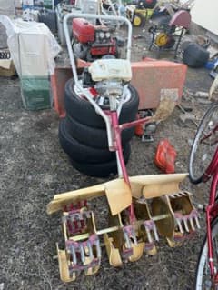 オータケミニカルチ 3連 三菱 TL43 水田中耕 除草機 草取り機 水田除草機 オータケミニカルチ 3連 三菱 TL43 水田中耕 除草機 草取り機 水田除草