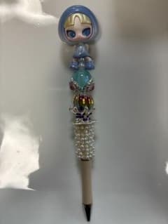 Inn’s正規品　キャラクターフィギュア付きビーズペン ブルーのサムネイル