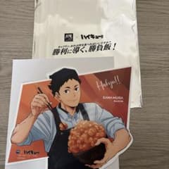 ハイキュー!! 澤村大地 大戸屋 ダイカット描き下ろしビジュアルボードのサムネイル