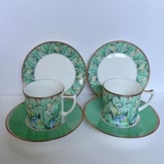 NARUMI　CHINA 6ピースコーヒーセット　すずらん柄のサムネイル