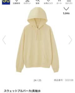 【専用】スウェットプルパーカー＊GUのサムネイル