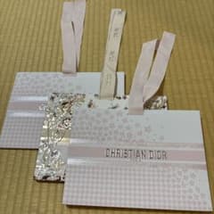 CHRISTIAN DIOR ショップ袋 100セット Christian Dior ショップ袋 3枚セット - メルカリ