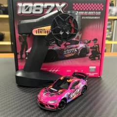 1:43 スープラ 1087X RC ドリフトカー ダイキャストメタルボディ