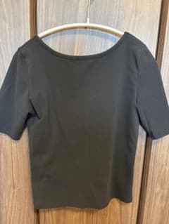 BASEMENT online バックシャンTシャツ ブラックのサムネイル