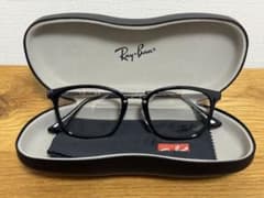 【新品未使用】Ray-Ban レイバン メガネ RB7247D ブラック