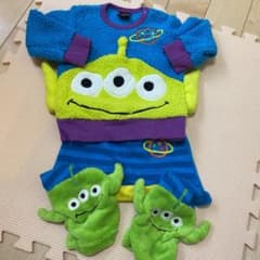 トイストーリー　なりきりグリーンメン　ディズニー　ハロウィンコスプレのサムネイル