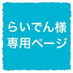 らいでん様専用ページのサムネイル