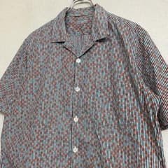 アーカイブ 90s コムデギャルソンオム シャツ デカボタン 開襟 田中