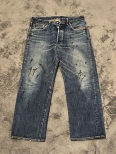 Levi's 501XX 1955年復刻モデル 旧日本製 赤耳 ビッグE W36 - メルカリ
