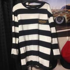 カスタムスタイル kustom style so-cal ボーダー長袖Tシャツのサムネイル
