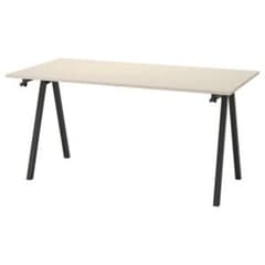 【7/20迄】IKEA TROTTEN デスク ベージュ/チャコール 160cm 7/21迄】IKEA TROTTEN デスク ベージュ/チャコール 160cm - メルカリ