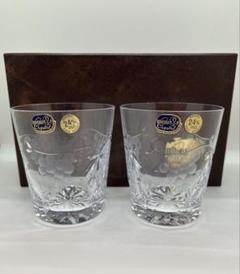 BOHEMIA Cristal - ボヘミアガラス　グラビュール　葡萄図　ショットグラス　6客　D　R6362 BOHEMIA Cristal - ボヘミアガラス グラビュール 葡萄図