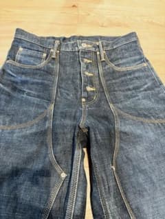 シュガーヒル　良フェードダブルニークラシックデニム　w32糊付け シュガーヒル 良フェードダブルニークラシックデニム w32糊付け - メルカリ