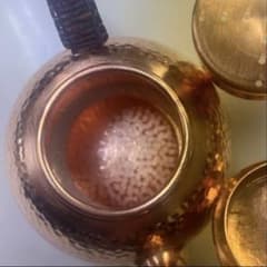 銅製 槌目模様 茶器 急須のサムネイル