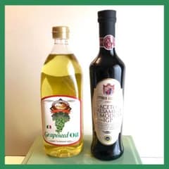 Ｃｏｄｅｘ基準！イタリア産 グレープシードオイル＆バルサミコ酢 ２点セットのサムネイル