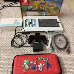 Nintendo Switch 本体 あつまれどうぶつのもり おまけケース付き