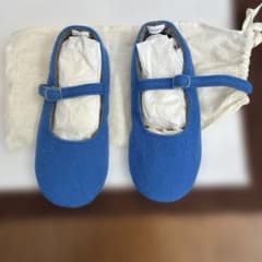 藤原千鶴 FUJIWARA CHIZURU ルームシューズ ハンドメイド 作家物のサムネイル