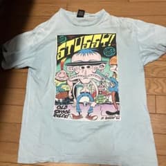 STUSSY グラフィック Tシャツ ライトブルーのサムネイル