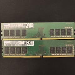 Samsung PC4-2400T 8GB メモリー 2枚セット - メルカリ