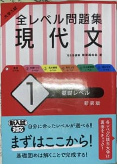 大学入試 全レベル問題集 現代文 1 基礎レベルのサムネイル