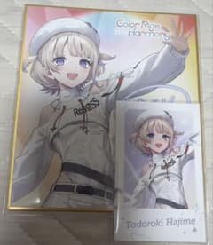 ホロライブ EXPO 6th fes. メッセージ色紙 チェキ風カード 轟はじめ